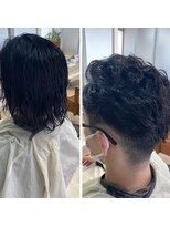 スープル オザキヤマ(SOUPLE.ozakiyama)&nbsp;メンズパーマ