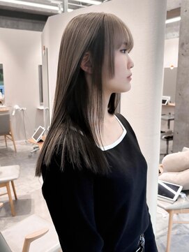 ジェム リット(GEM lit) 《karin》milk tea beige × dark brown  /名駅/名古屋/名古屋駅