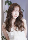 【kumu】韓国風/レイヤーカット/透明感/ロング/艶感/グレージュ