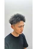 刈り上げスパイキーショート