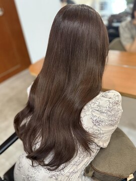 ピピバイヨーク(pipi, by yoke.) 透明感ブラウン