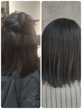 アンバール(amberl) シルクストレート