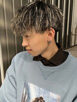 リコ ヘアアンドリラクゼーション 名駅店(LICO HAIR＆RELAXATION)&nbsp;メンズ　ハイライトカラー　名古屋駅/名駅/パーマ/ブリーチ