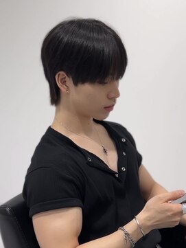 曲がる縮毛矯正専門 バイ レイズルーツ 名駅(曲がる縮毛矯正専門 by RAYS ROOTS) 韓国シースルーマッシュ