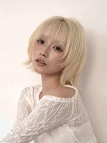 シエ バイ ケンジ 湘南台(sie by KENJE)&nbsp;レイヤーボブとブロンドは相性抜群！ハイトーンで楽しく♪