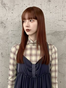 ドロシー(dorothy) ステップカット　オレンジブラウン