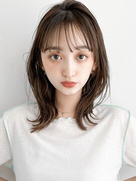 リヤン 表参道(lyann) ココアベージュ前髪大人可愛い小顔カットうるツヤくびれヘア
