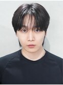 シースルーマッシュダウンパーマ韓国マッシュニュアンスパーマ