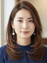 レヴィア(REVIA)&nbsp;レイヤーカット髪質改善トリートメント前髪カット