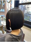 【麻布十番】イメージを変えて艶髪ボブへ