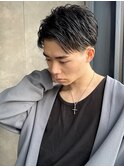 さわやかツーブロックショート メンズかきあげ 表参道 A0130