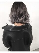 LIAH【リア】【3月上旬NEW OPEN(予定)】 【LIAH】グレージュbalayage/ウェーブボブ/白髪ぼかし/堺筋本町