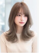 ダル 渋谷/表参道(DAL.)&nbsp;バタフライレイヤーロングレイヤーハイトーングレージュブリーチ