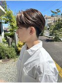 センターパート 刈り上げ