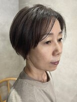 エンクス(enx)&nbsp;ミルクティーブロンド/ダークブルー/デジタルパーマ/鶴ヶ峰MH52