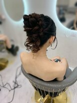 ヘアセットクラン リリー 東梅田店(hair set Clan lily) 高めアップ/梅田ヘアセット