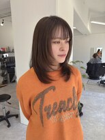 ソルコディ コクラ(SOL.cody kokura)&nbsp;北九州/小倉/透明感カラー/レイヤーカット/ミディアムレイヤー