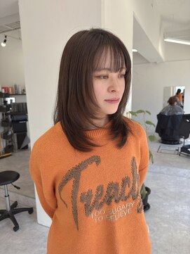 ソルコディ コクラ(SOL.cody kokura) 北九州/小倉/透明感カラー/レイヤーカット/ミディアムレイヤー