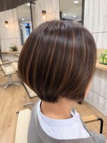 ヘアショップエヌアンドエー 久喜店(hairshop N&A) ボブ×髪質改善ツヤ感ハイライト小顔見えボブ