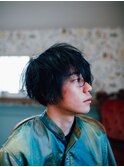 学生人気美容室　美容院　無造作ショートネープレスセミウェット