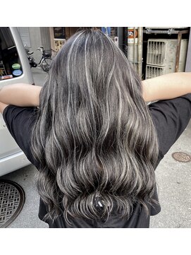 ピヨン 心斎橋(piLLon) 3Dハイライトカラー☆ダークグレージュ