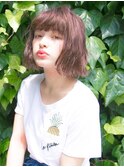 ふんわりボブ