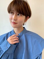 センス(SENSE)&nbsp;【sense　関谷】大人マッシュショート☆ハイライトカラー