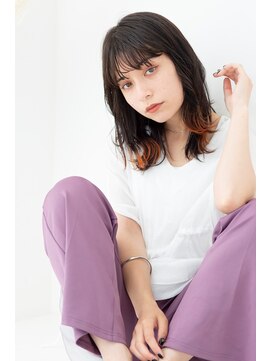 トティア 元町三宮(Totia) 【Totia元町・三宮】インナーカラー×ラフミディアム