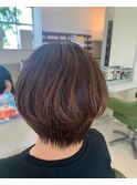 丸みショートボブ♪