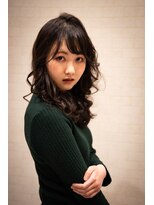 ヘアーフォトギフト(HAIR×PHOTO gift.) 酸性パーマ／大人ヘア／ミディアム／ロング