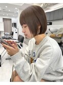 ［岩井style］20代30代40代丸みボブ