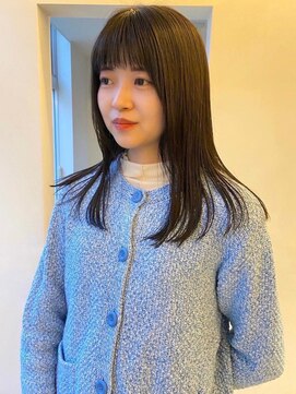 トップヘアー スパアンドリラクゼーション 安城(spa&relaxation) ナチュラルオリーブ地毛風カラー