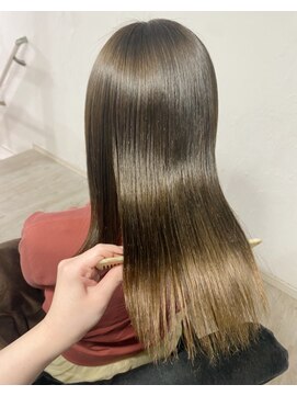 アンフィドットドゥルドゥ(AnFye.dueldo) 【AnFye】縮毛矯正×Olive greige