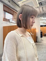 ニール シトロン 名古屋 伏見 丸の内(NEELU citron)&nbsp;【Neelu_misa】シアーグレージュ