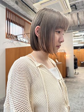 ニール シトロン 名古屋 伏見 丸の内(NEELU citron) 【Neelu_misa】シアーグレージュ