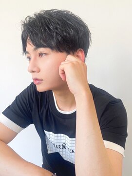 ツーダブルバイフィフス 茶屋町店(WW.. by fifth) センターパートニュアンスパーマスパイラルパーマメンズパーマ