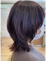 トリッカ 代官山(tricca)&nbsp;丸みくびれレイヤー/ナチュラルマッシュウルフ/艶カラー