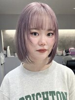 ソル オモテサンドウ 表参道 青山(SOL . OMOTESANDO)&nbsp;ダブルカラーラベンダーカラーインナーカラーハイライトレイヤー