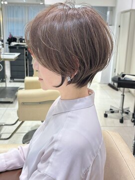 アンド ストーリーズ(&STORIES) 前下がりショート/前髪/絶壁解消/30代/40代【橋本】