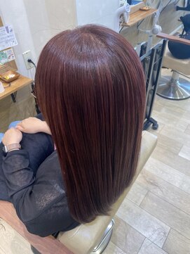 ステラバイケンジ(STELLA by KENJE) 姫カットカールセミディシアーカラー