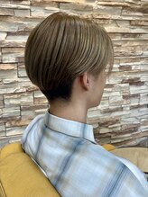 ヘアー クリエイト カルム(Hair create Calme)&nbsp;韓国風ニュアンスパーマカルマパーマメンズカットブリーチ理容室