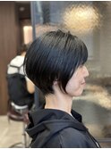 縮毛矯正くびれショート[横溝駿平]
