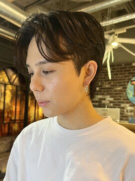 ノラ ヘアーサロン(NORA HAIR SALON) 【石山】ウェットスタイリングセンターパート