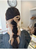 お呼ばれヘアセット