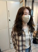 【KOS 立川】大人パーマ×暗髪