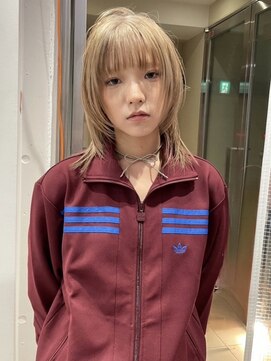 シティ(sity.) ブリーチカラー　ハイトーンカラー　レイヤーカット