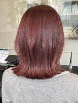 ディフィーノ 青山(DIFINO)&nbsp;【DIFINO 青山】透明感ローズブラウン/ミディアムスタイル