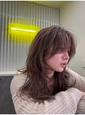 黒髪/ボブルフ/ネビージュ/小顔/ワンレン/○○/髪質改善/前髪