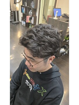 オムヘアーバイグルーマーズ(HOMME HAIR by GROOMER/S) ラルフカール　HOMMEHAIR2nｄ江ヶ崎