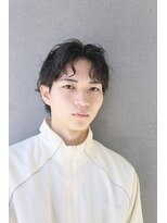 スリーマーク(THREE mark)&nbsp;マッシュ短髪ツーブロックモテる束感モテ髪イケメン黒髪ビジネス